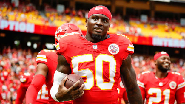 Kansas City Chiefs linebacker Willie Gay